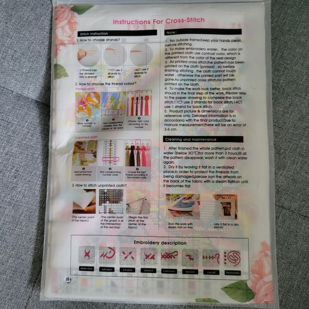 New Cross Stitch kit - Picture 3 of 3